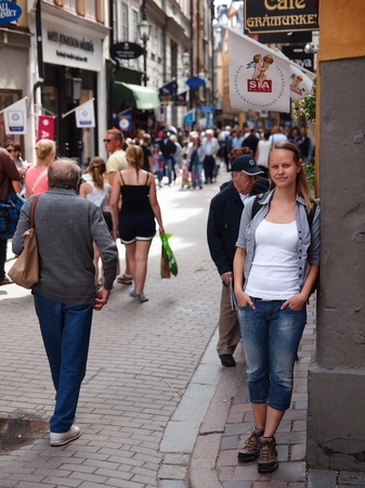 Sandra in Stockholm